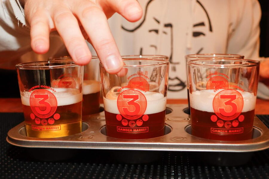 3 Locks Brewing Company: Guided tasting and brewery tour - Counting the included beer