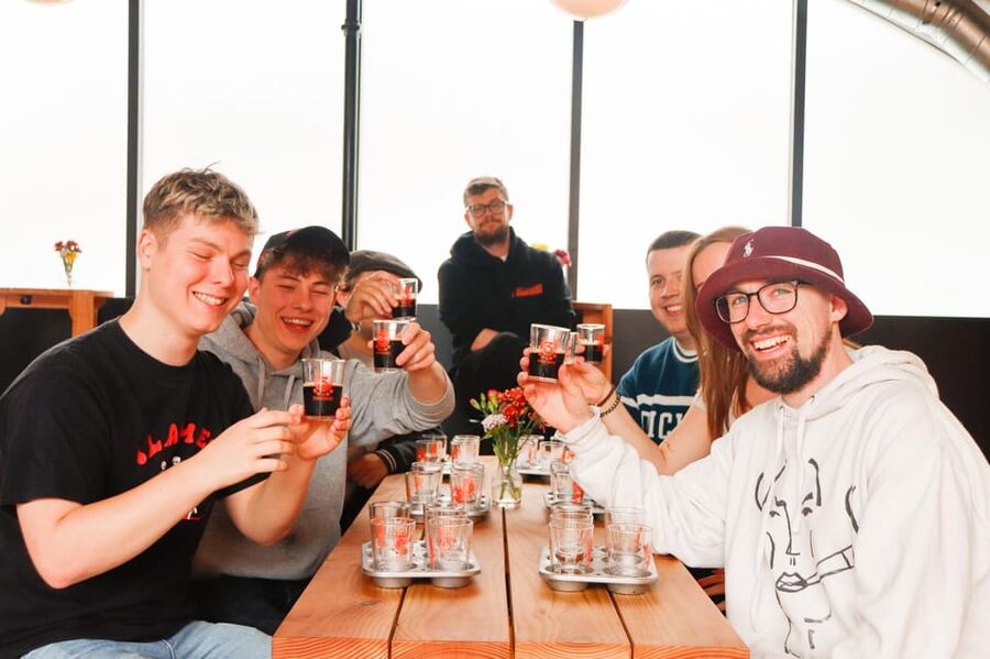 3 Locks Brewing Company: Guided tasting and brewery tour - Six beers give you a proper tasting spread