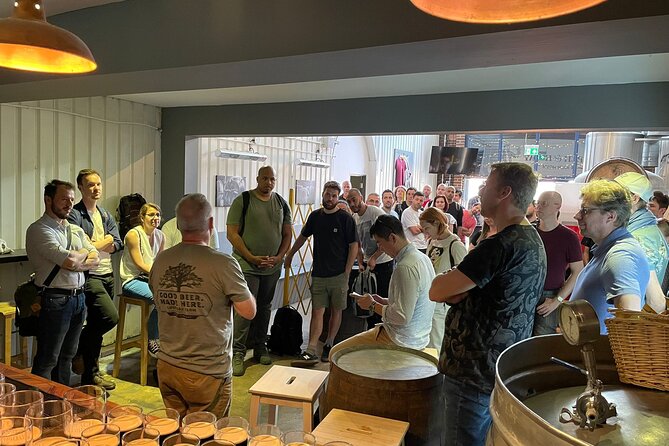 A craft beer tasting tour of the Bermondsey Beer Mile - Paul and Dave set the tone