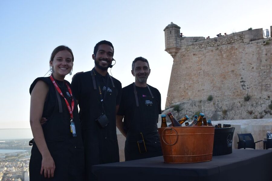 Alicante: Craft Beer Tasting at Santa Barbara Castle - The Baluarte de la Contramina setting