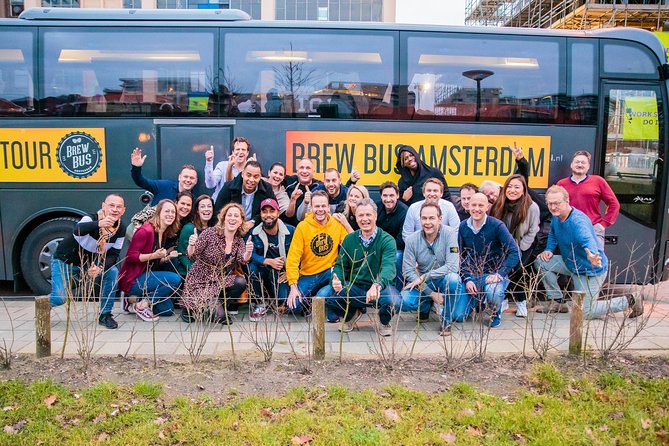 Amsterdam Craft Beer Brewery Tour by Bus with Tastings - Meeting at Overhoeksplein