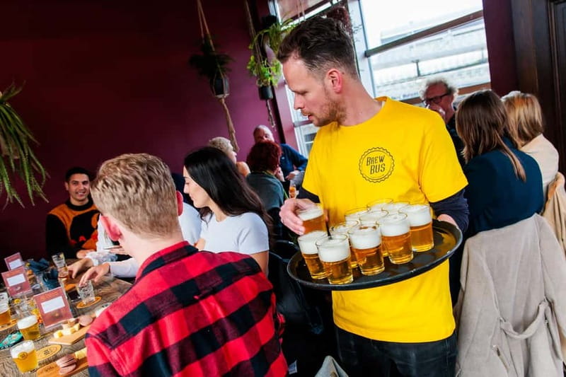 Amsterdam: Guided Craft Beer Tasting with cheese and snacks - Inside ClinkNOORD behind Amsterdam Central Station