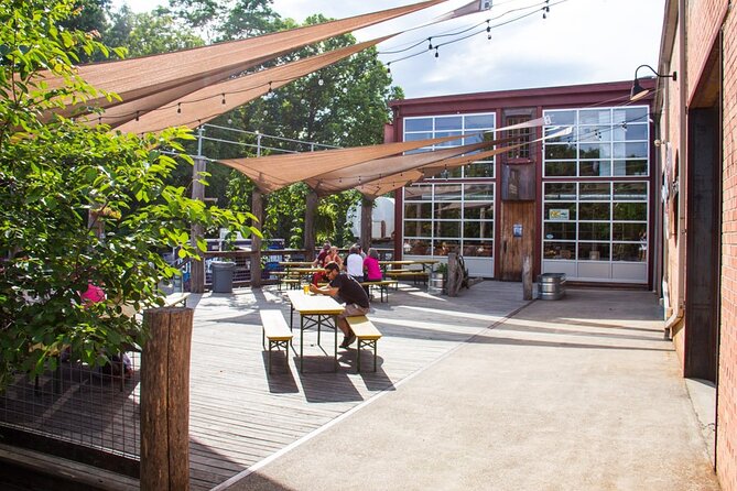 Asheville Brewery Tour - Asheville Brewing Company and the first taste
