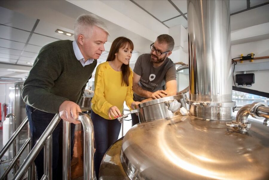 Athlone: Dead Centre Brewing Tour and Craft Beer Tasting - The craft beer tasting at the end