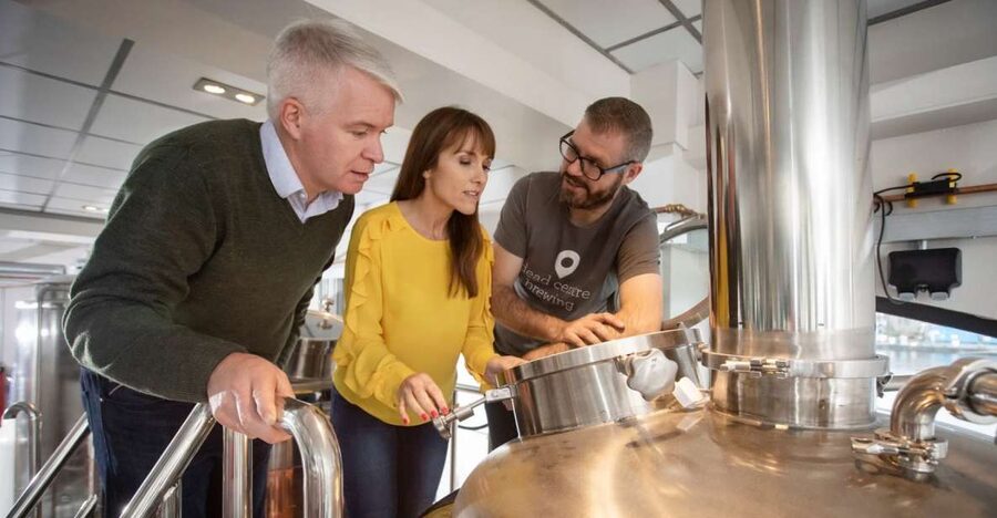 Athlone: Dead Centre Brewing Tour and Craft Beer Tasting - From local ingredients to the first brew