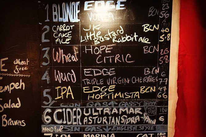 Barcelona Craft Beer Tour with a Brewery Tour and 3 Local Bars - Beer included at three venues