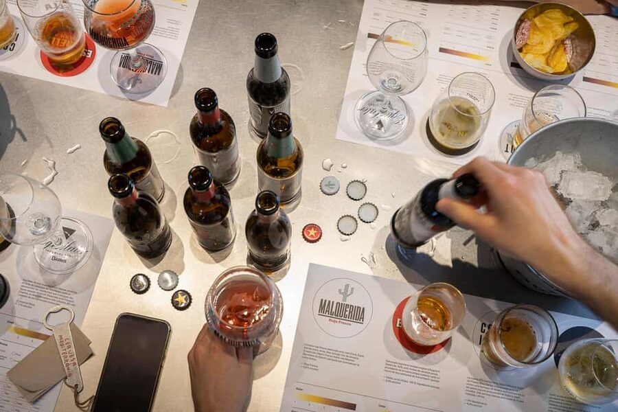 Barcelona: Estrella Damm Brewery Guided Tour with Tasting - The opening explanation and brewery story
