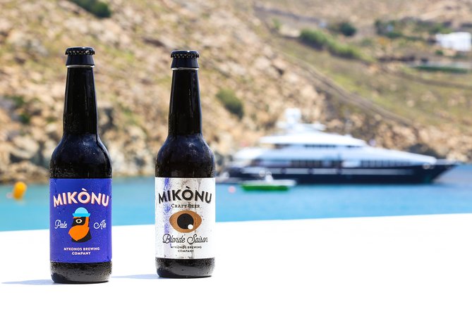 Beer Tasting at Mykonos Brewing Company - The guides make the short visit work