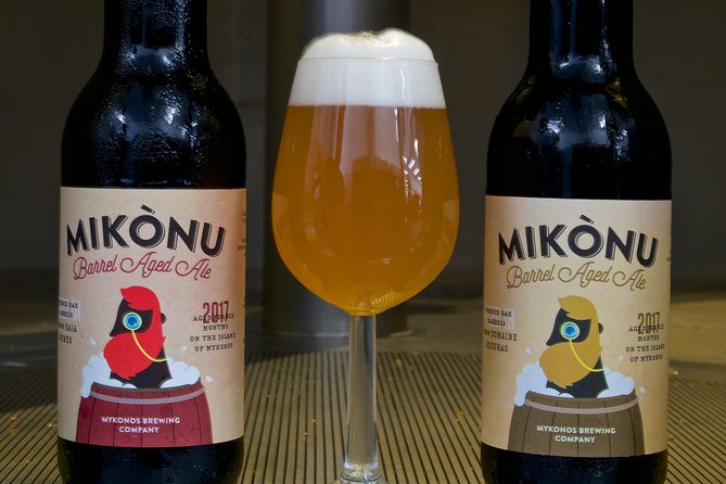 Beer Tasting at Mykonos Brewing Company - Getting to Argyraina without stress