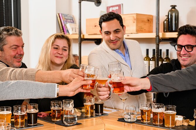 Beer Tasting Evening Experience in Athens with Greek Cheeses - Key points at a glance