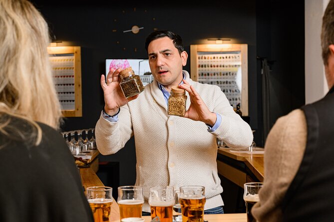 Beer Tasting Evening Experience in Athens with Greek Cheeses - A short lesson before the glasses arrive