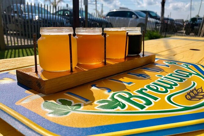 Beer Tasting Experience with 4 Beer Flight - Four Beers, One Easy Stop in Galveston