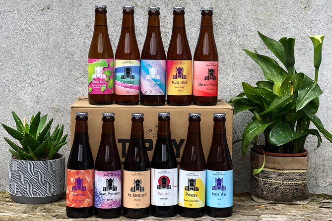 Beer tasting in a Brussels Micro Brewery and Distillery - English guidance and the small-group feel