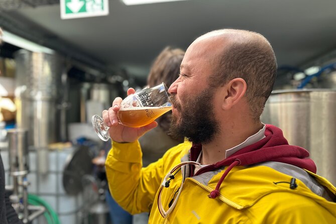 Beer tasting in a Brussels Micro Brewery and Distillery - Inside the one-hour brewery and distillery tour