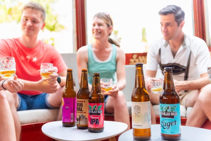 BEER WAY Ljubljana: Boat & Craft Beer Tasting Tour - A beer tasting with Ljubljana’s best river views