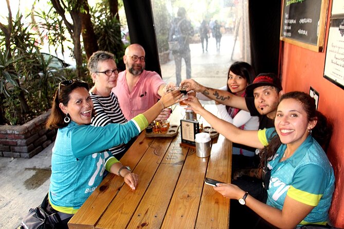 Bikes, Bites & Beers Tasting Experience in Private - Craft beer from local Mexican producers