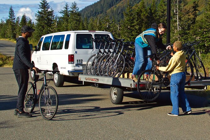 Bikes, Glacier Views, and Microbrews in Juneau - Four miles toward Mendenhall Lake