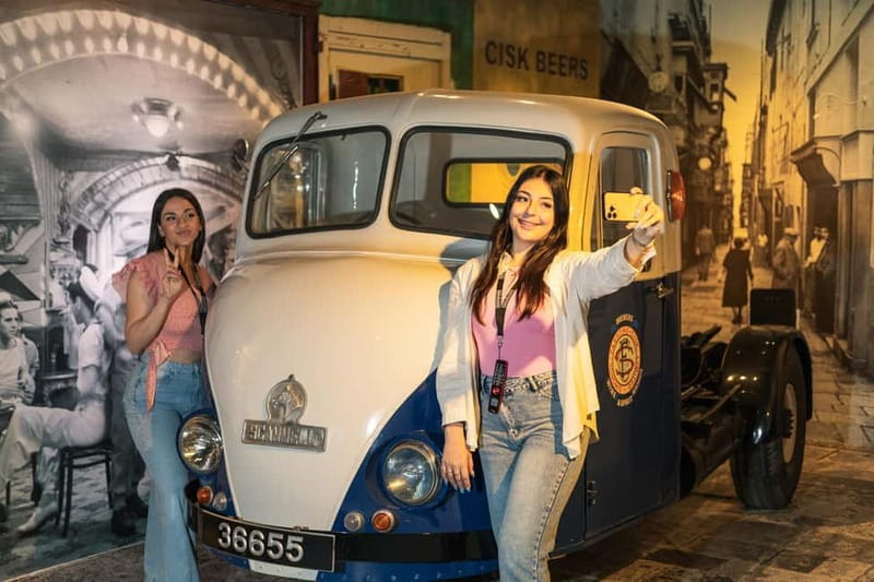 Birkirkara: The Farsons Brewery Entry Ticket and Beer Flight - How the self-guided format works