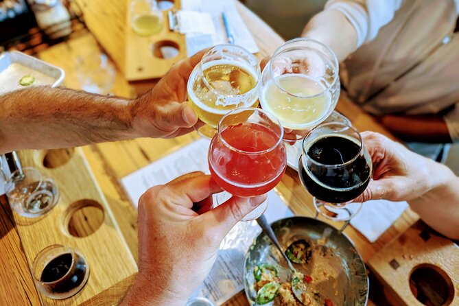 Bozeman Brewery Hop - The short walk to Mountains Walking Brewery