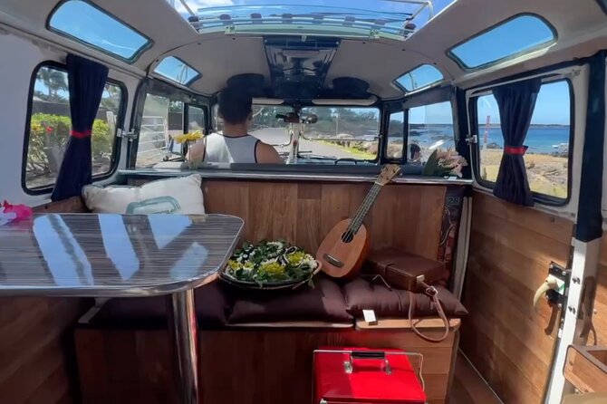 Brewery and Beach Cruise in a Vintage VW Bus - Maui Brewing Company for lunch and local beer