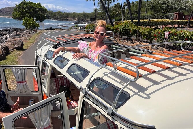 Brewery and Beach Cruise in a Vintage VW Bus - Starting at The Shops at Wailea
