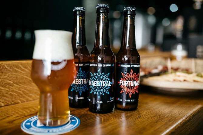 Brewery Tour with Food included - Four beers, four small chances to find a favorite
