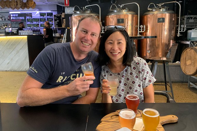 Brisbane Brewery Full Day Tour with Lunch - Green Beacon Brewing Co in Teneriffe