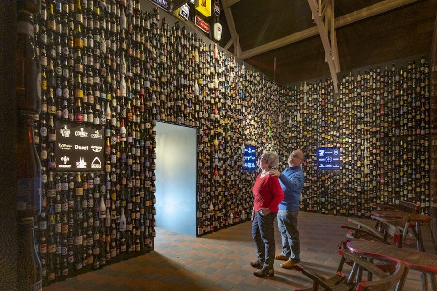 Bruges: The Beer Experience Museum Entry with Audio Guide - The tasting downstairs, and what the extra €6 buys you