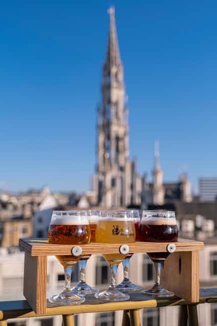 Brussels: The Belgian Beer World Experience & Beer Tasting - Choosing one beer from 150 at the Skybar