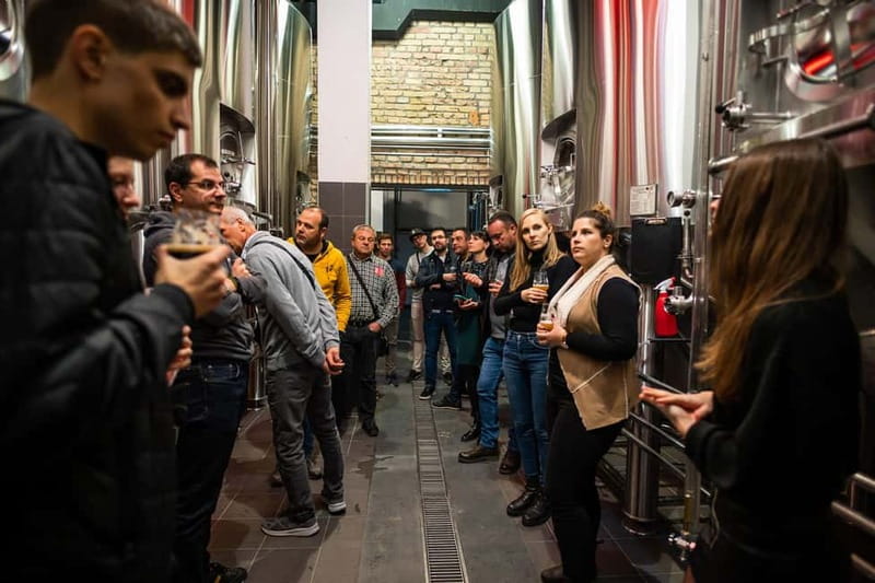 Budapest: Brewery Tour at "First Craft Beer" & Beer Tasting - What happens during the 60-minute brewery tour