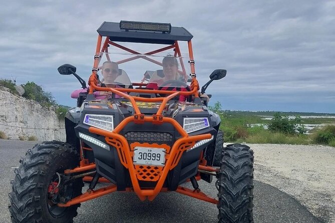 Caicos Banks Turquoise Water and Brewery UTV Tour - The Hole, a 40-foot limestone sinkhole