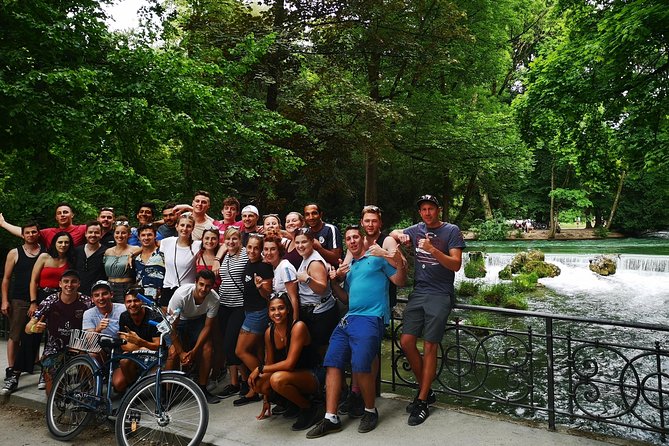 Classic Mike's Bike Tour daily @ 11.30 incl Beer Garden & Surfers - The river surfers and Munich’s local side