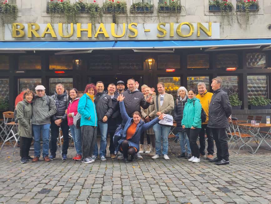 Cologne: Old Town Walking Tour inkl Brewery Visit - Alter Markt and the shape of the Old Town
