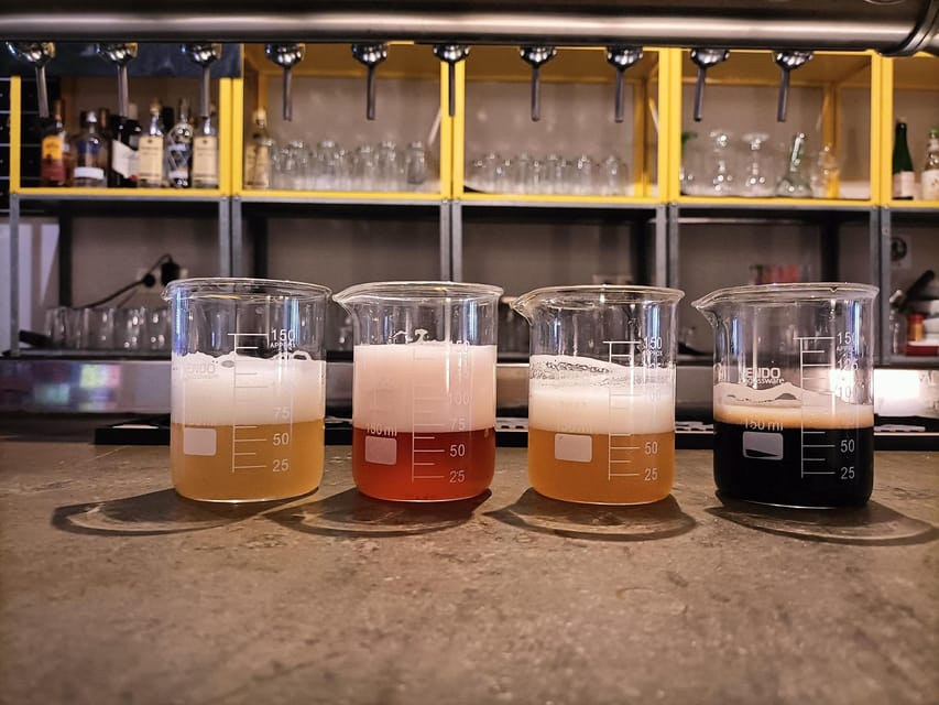 Craft Beer Tasting and tapas in Valencia - How Felipe explains the tasting