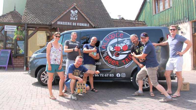 Craft Brewery Tour and Tastings with a Beer Professional - Tasting several Alsatian craft beers