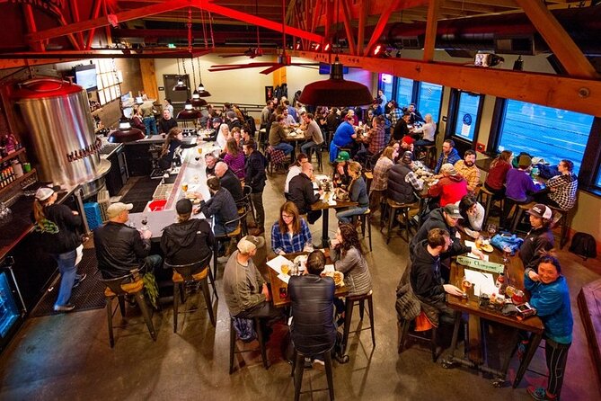 Craft Brewery Tours with Complimentary Tasting Flights - Starting at Pine Tavern on Brooks Street
