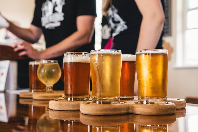 Dallas Private Brewery Limousine Tour - A brewery route with a limousine between stops