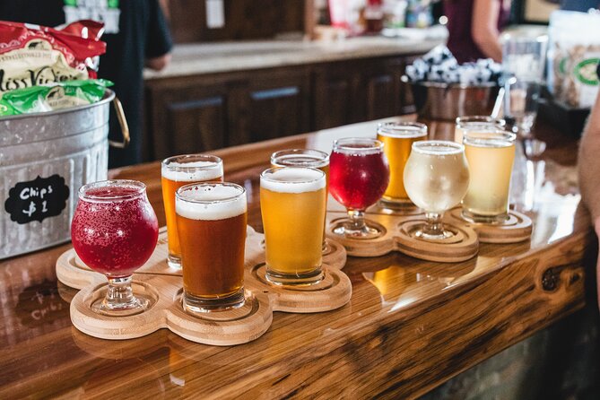 Dallas Private Brewery Limousine Tour - Four Bullets Brewery finishes with English ales