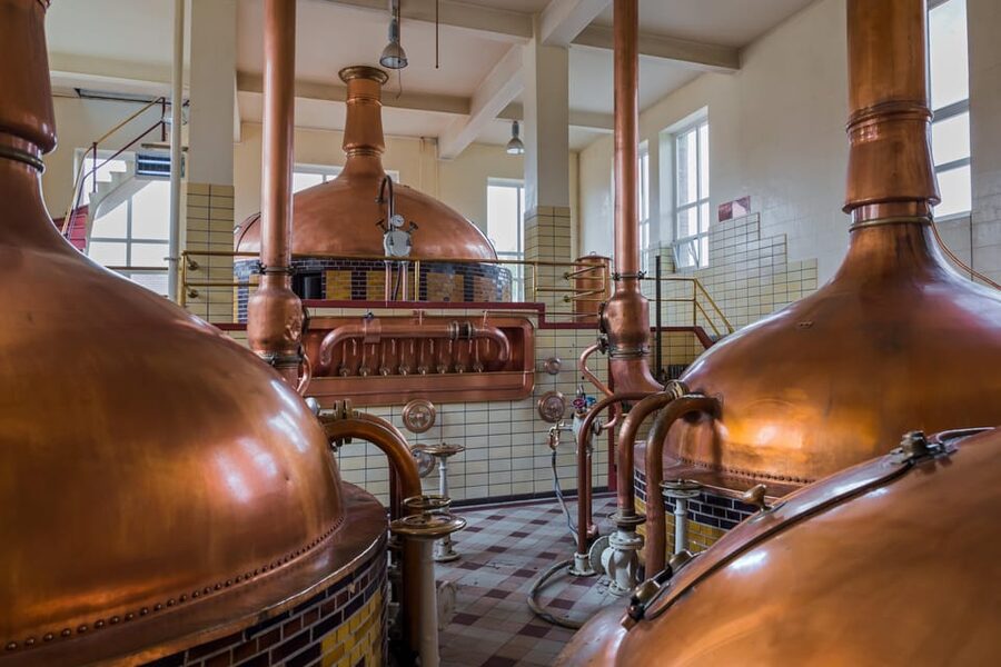 Day trip to Pilsner Urquell brewery and Bohemian glassworks - Entering the Pilsner Urquell brewery