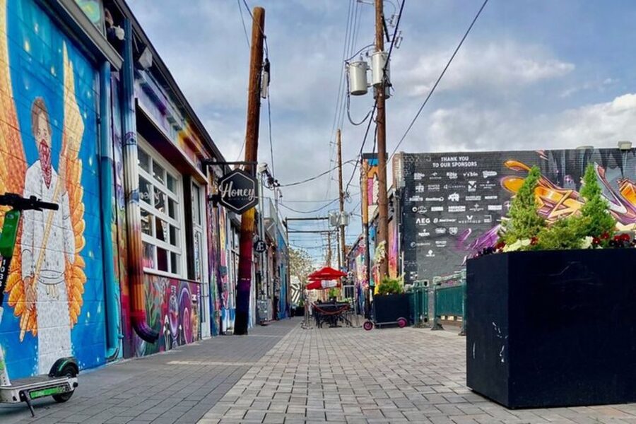 Denver Street Art & Murals Tour + Brewery Visit/Beer Tasting - Pichi Avo and the optical illusion on Larimer