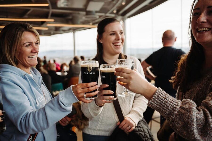 Dublin: Jameson Distillery & Guinness Brewery Guided Tour - Guinness Storehouse fills the second half