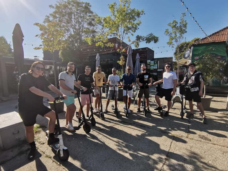 E Scooter Craft Beer and Breweries tour - What the $64 price covers