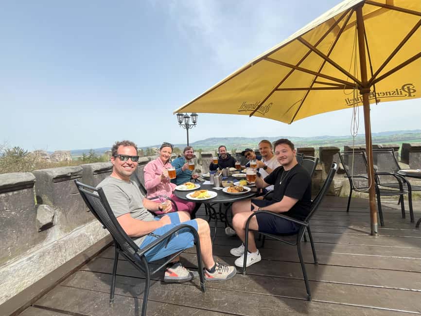 From Prague: Hike, Castle and Brewery in Bohemian Paradise - The 80-minute ride from Prague