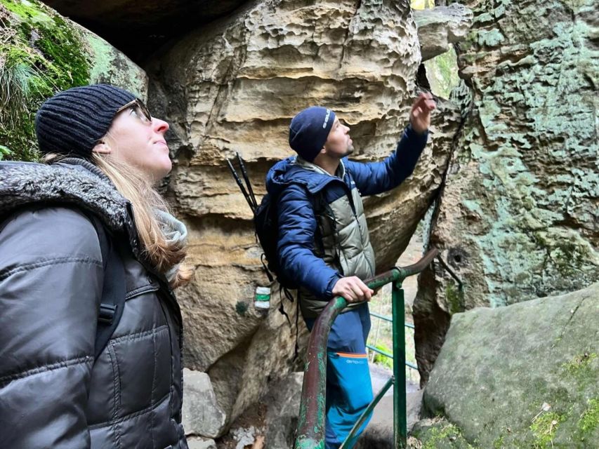 From Prague: Hike, Castle and Brewery in Bohemian Paradise - Walking the Prachov Rocks for about two hours