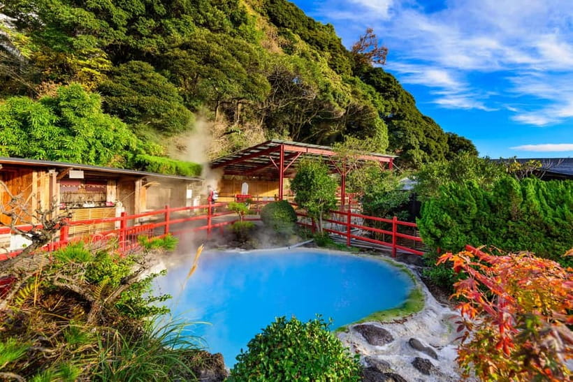 Fukuoka: Yufuin & Beppu Day Tour (Dazaifu / Brewery Options) - Kamado Jigoku and the hot springs of Kannawa