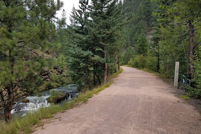 Full-Day Private Bike Tour of Mickelson Trail and Brewery - Riding the 18-mile downhill section