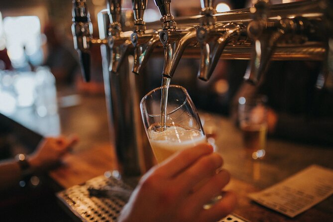 Fun Walking Beer Tasting Private Tour in Vilnius - A smaller, more bohemian stop at Špunka