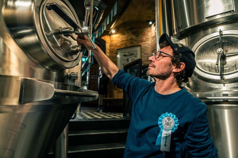 Gdansk: Brewery Tour & Beer Tasting - Inside the brewery, from ingredients to stainless steel