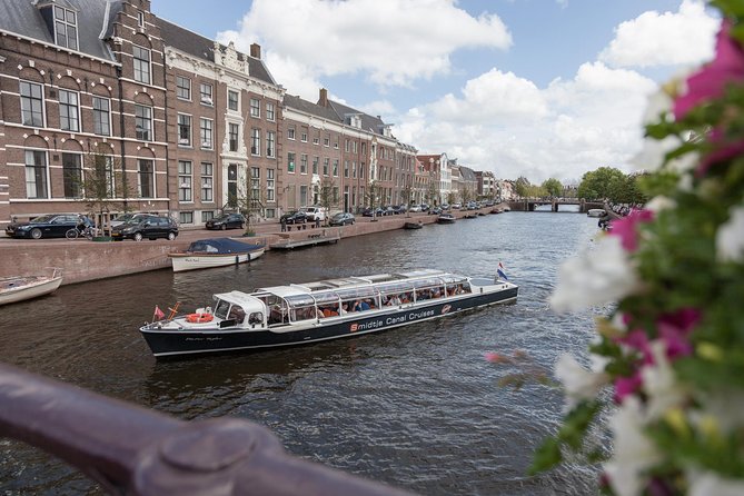 Haarlem: 90-minute Beer Tasting Cruise - Haarlem from the water at 5:30 pm