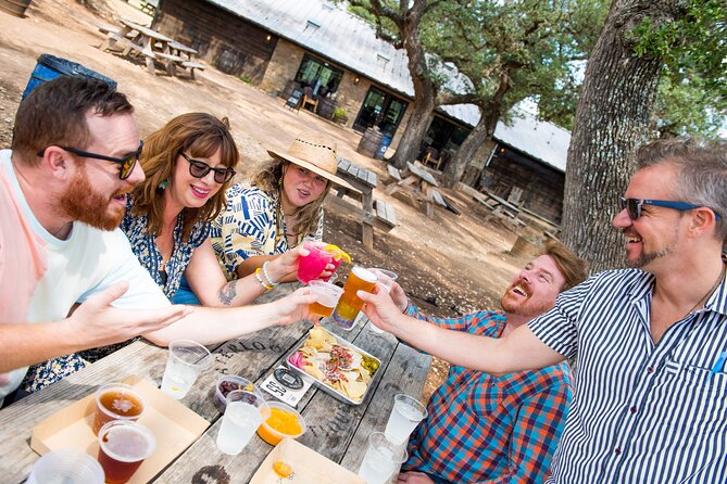 Half-Day Hill Country Brewery and Distillery Shuttle from Austin - Treaty Oak brings spirits and old oak trees
